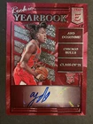 2021-22 Panini Donruss Elite Ayo Dosunmu Rookie Yearbook #RY-ADO Bulls RC