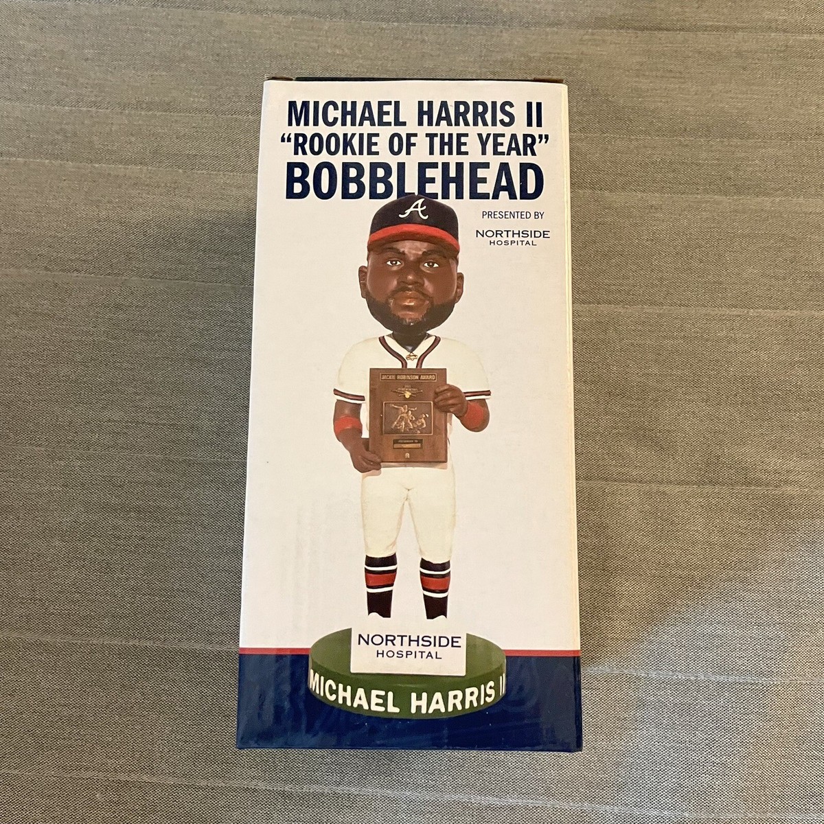Michael Harris II ROY Bobblehead Atlanta Braves SGA 2023 8/22/23