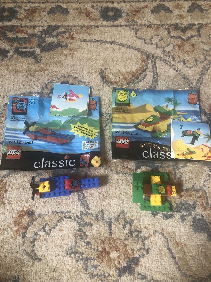 Lego McDonalds Happy Meal Sets Complete 1999 Vintage Lego