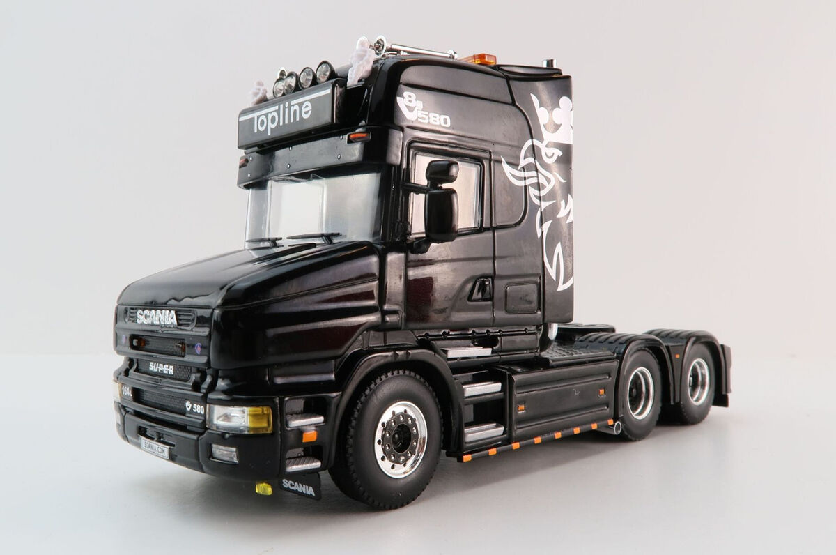 WSI 04-2195 Scania 4 Series Torpedo Topline 6x2 Tag Axle WSI 04-2195 Scania 4 Series Torpedo Topline 6x2 Tag Axle