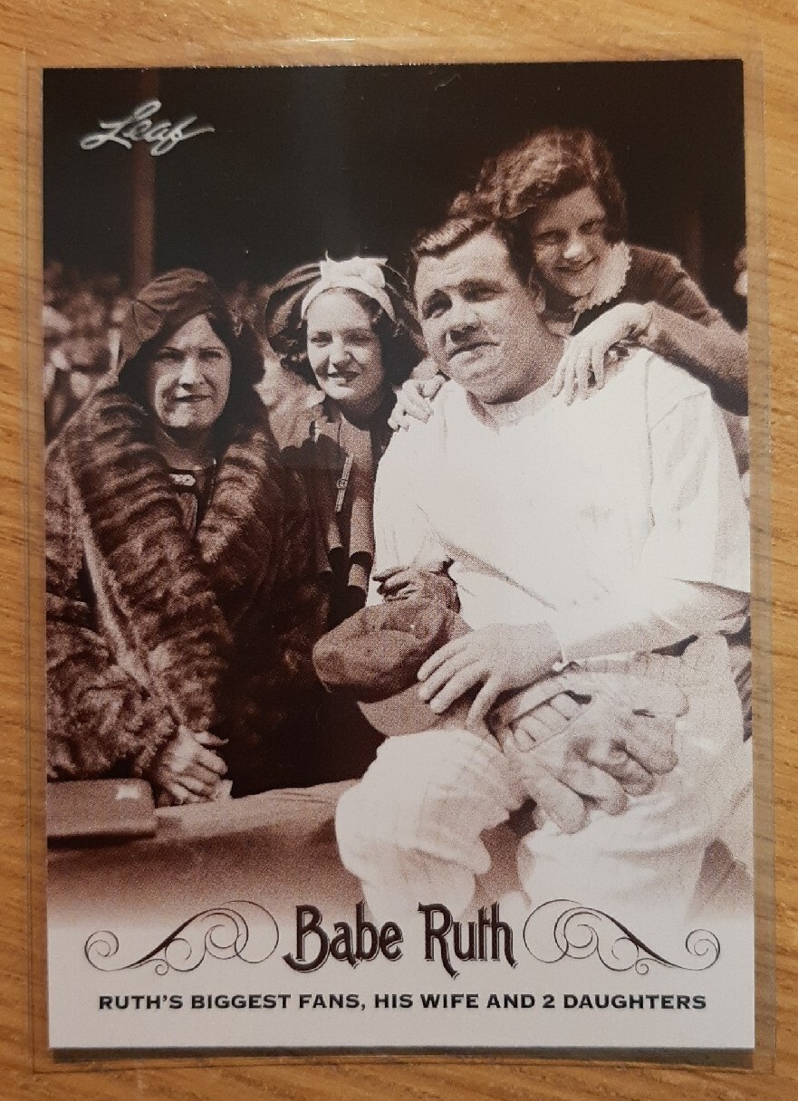 2016 LEAF BABE RUTH COLLECTION #54 RED SOX YANKEES BRAVES