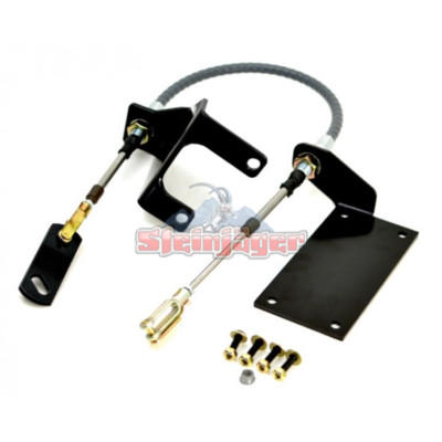 Steinjager J0048041 np231 Transfer Case Cable Shifter Kit Jeep Wrangler TJ 97-06