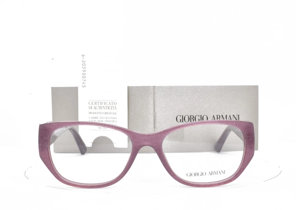 Marco de ojos de gato púrpura claro GIORGIO ARMANI 51-16-140 7016H 5157 Foto 2 de 4