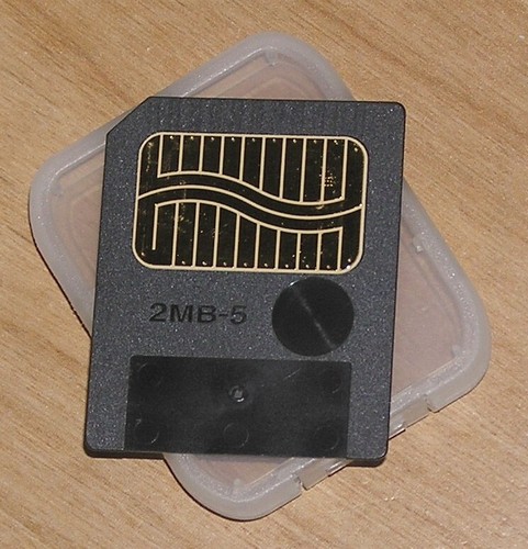 Minolta RM-2S Smartmedia 2MB 5V 5 Volt Smart Media Memory Picture Storage Card - Picture 1 of 2