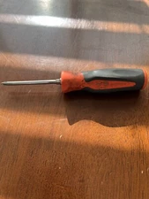 SNAP-ON TOOLS SHDP31IR RED Hard Handle No 1 Phillips Head Screwdriver