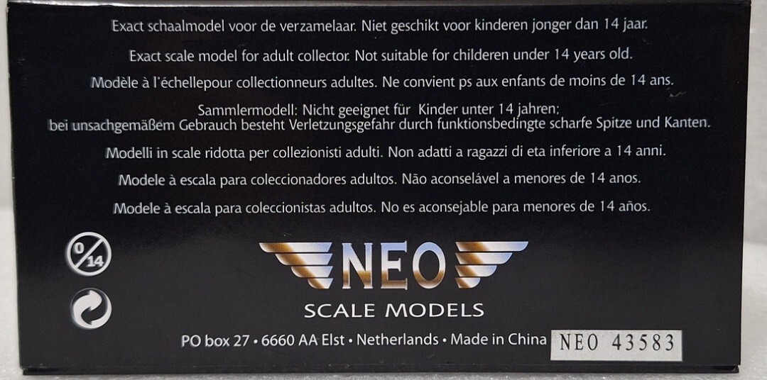 ネオ Neo VW ラリー ゴルフ G60 1/43 テープ未開封 希少 ネオ Neo VW ラリー ゴルフ G60 1/43 テープ未開封 希少 - メルカリ