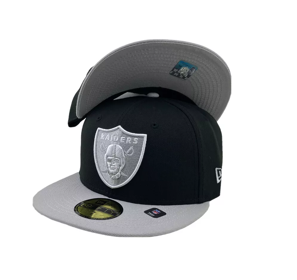 New Era 59FIFTY Las Vegas Raiders Fitted Hat Black White