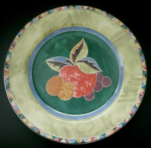 SET OF 3 PTS INTERNATIONAL INTERIORS CARMEN SALAD PLATES 8 1/8"