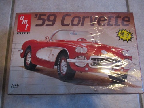 AMT/ERTL Model Car Kit - NEW - 1959 Corvette - Sealed In Original ...