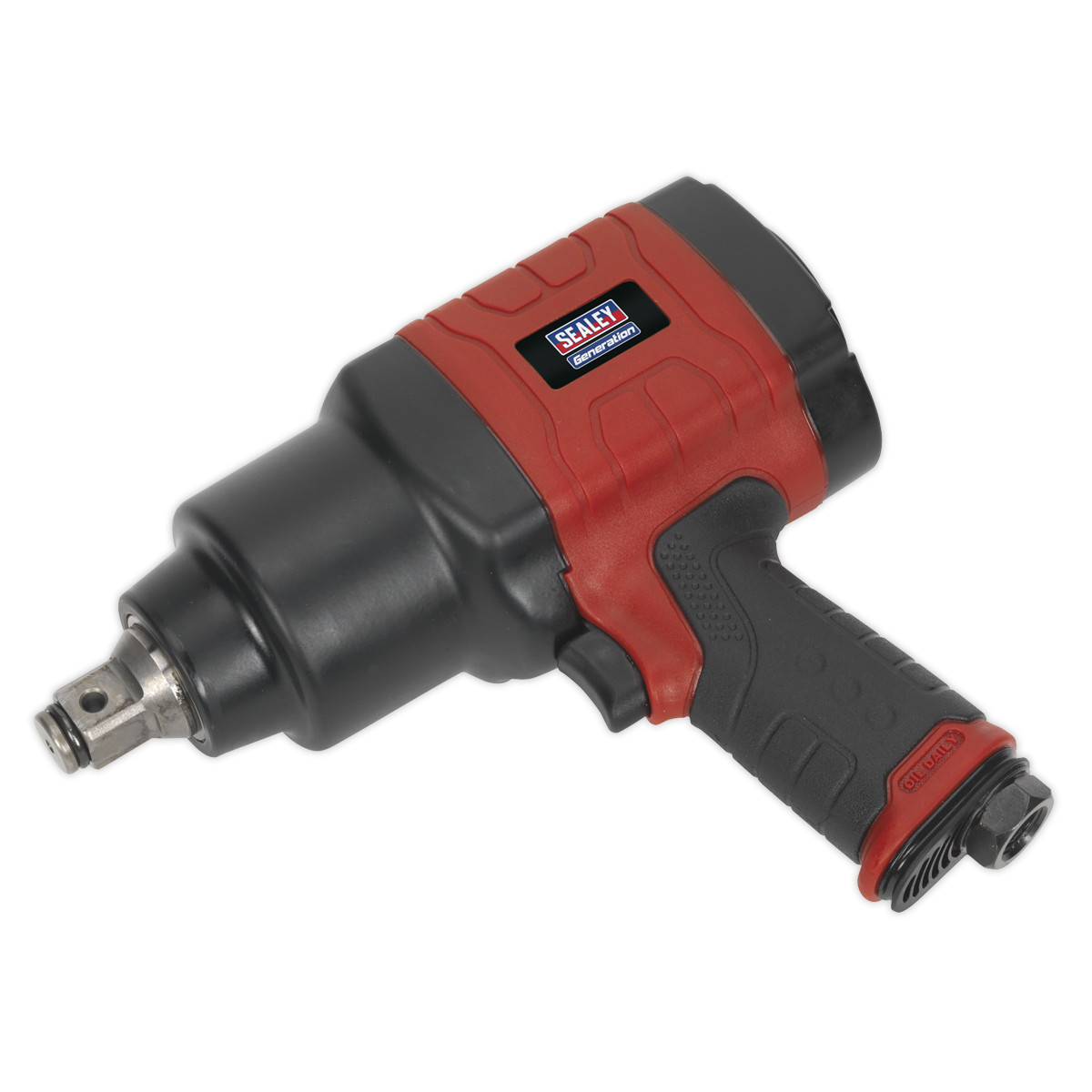 Sealey Composite Air Impact Wrench 3/4""Sq Drive Twin Hammer Garage Workshop DIY