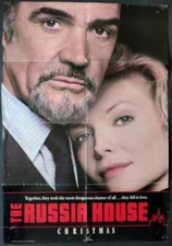 Close-up of Sean Connery & Michelle Pfeiffer Russia House org movie poster 1706