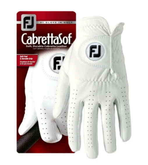FootJoy Cabrettasof Premium Soft Feel and Grip Golfhandschuh Herren left