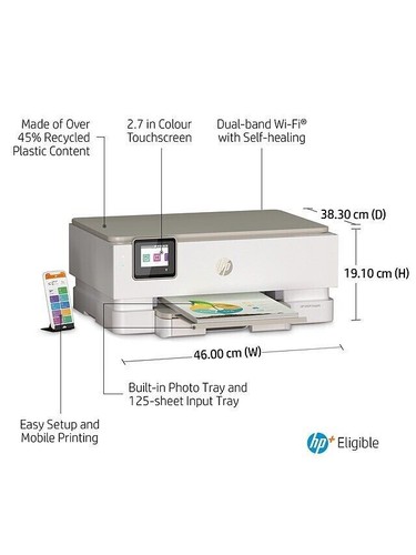 HP ENVY Inspire 7220e All-in-One HP+-fähiger kabelloser Farbdrucker/KEINE TINTE