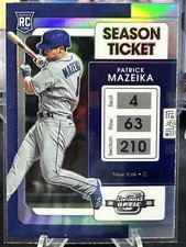 Patrick Mazeika New York Mets 2022 Panini Chronicles Contenders Optic Holo