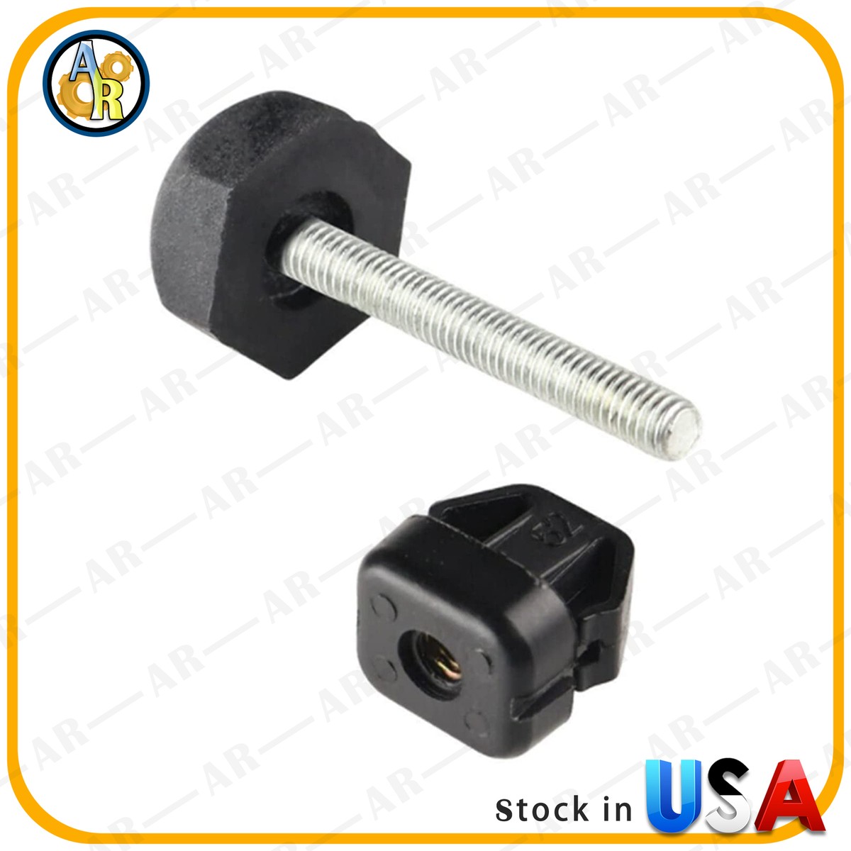 Pair Of Radiator Hood Stop Cushions For 1998-2011 Ford Ranger | Rubber Support Bumpers