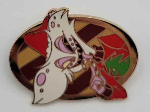 Fanmade Unofficial Hazbin Hotel Christmas Angel Dust Candy Cane Enamel Pin - 第 6/18 張圖片