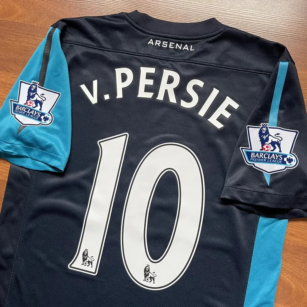 ARSENAL NIKE 2011/2012 FOOTBALL AWAY JERSEY #10 VAN PERSIE SIZE “S