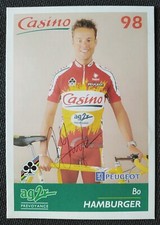 10451 Bo Hamburger DEN Radsport Autogrammkarte original signiert