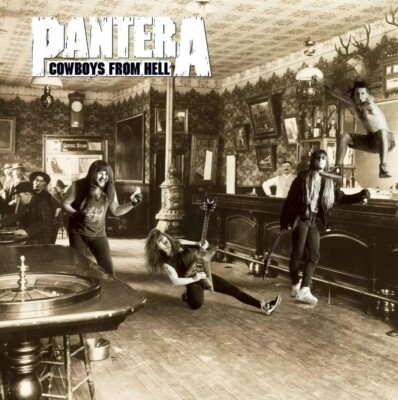 Pantera Cowboys From Hell Album Cover Poster print
