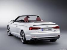 Painted Gloss Black Audi A5 Convertible F5E B9 S line Boot lip Spoiler 2017-2022