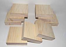 3er Set Espe Schalenrohling Drechselholz Tellerrohling Holzpodest Drechseln