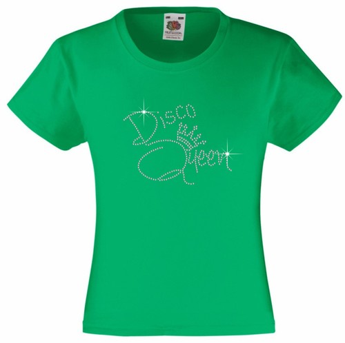 'Disco Queen' Rhinestone Transfer Hotfix Iron on Appliqué with Free Gift - Picture 6 of 6