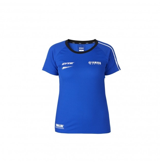 Camiseta Yamaha Oficial Teramo Paddock Azul de Mujer