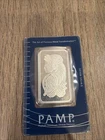 1 oz silver bar pamp suisse lady fortuna