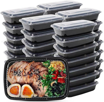 50 Stück 32Oz Meal Prep Container Mit, Prämie Wiederverwendbar Behälter