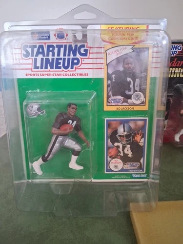 Bo Jackson 1990 Starting Lineup With Cards, Raiders