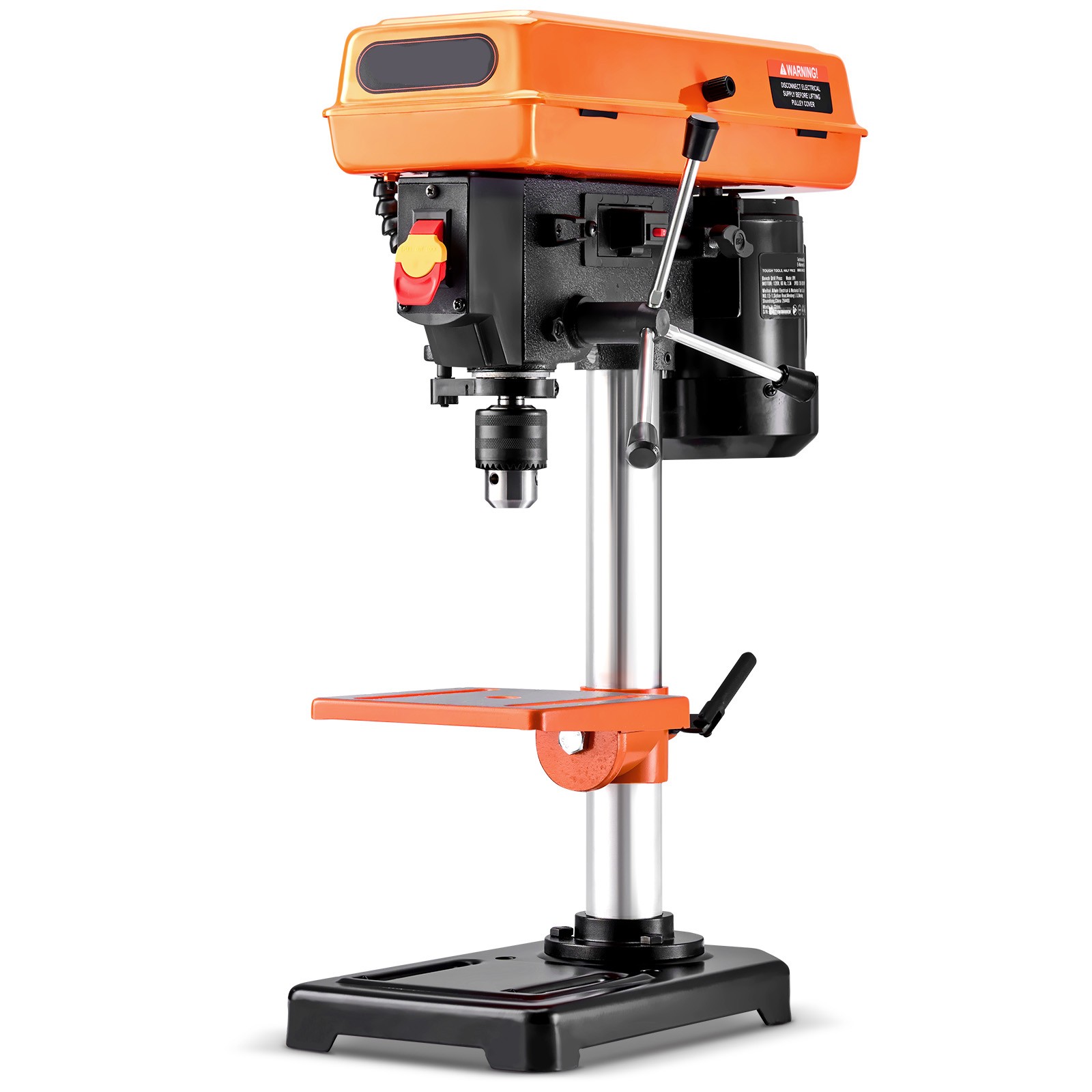 8 in Benchtop Drill Press Tabletop Drilling Machine 750-3200