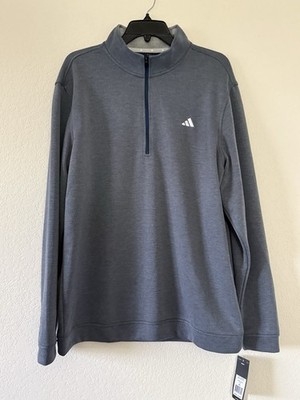 Adidas  Elevated  1/4-Zip Golf Jersey Top, NWT - Men s XL, Navy, $70