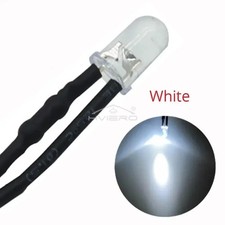 10pcs Dc 3v 6v 12v 24v Pre Wired 3mm 5mm Led Light Lamp Bulb Prewired Emitting D