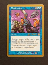 Misdirection Mercadian Masques Gold Border LP/MP MTG Magic the Gathering a