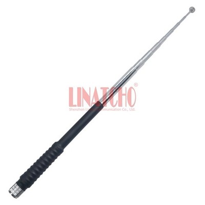 Long Distance 100cm SMA Male VHF Anti-collision Walkie Talkie Telescopic Antenna