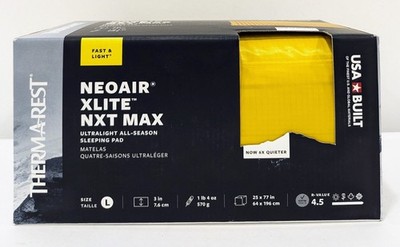 Therm-a-Rest NeoAir Xlite NXT MAX Ultralight Sleeping Pad - Large 77'' x 25''