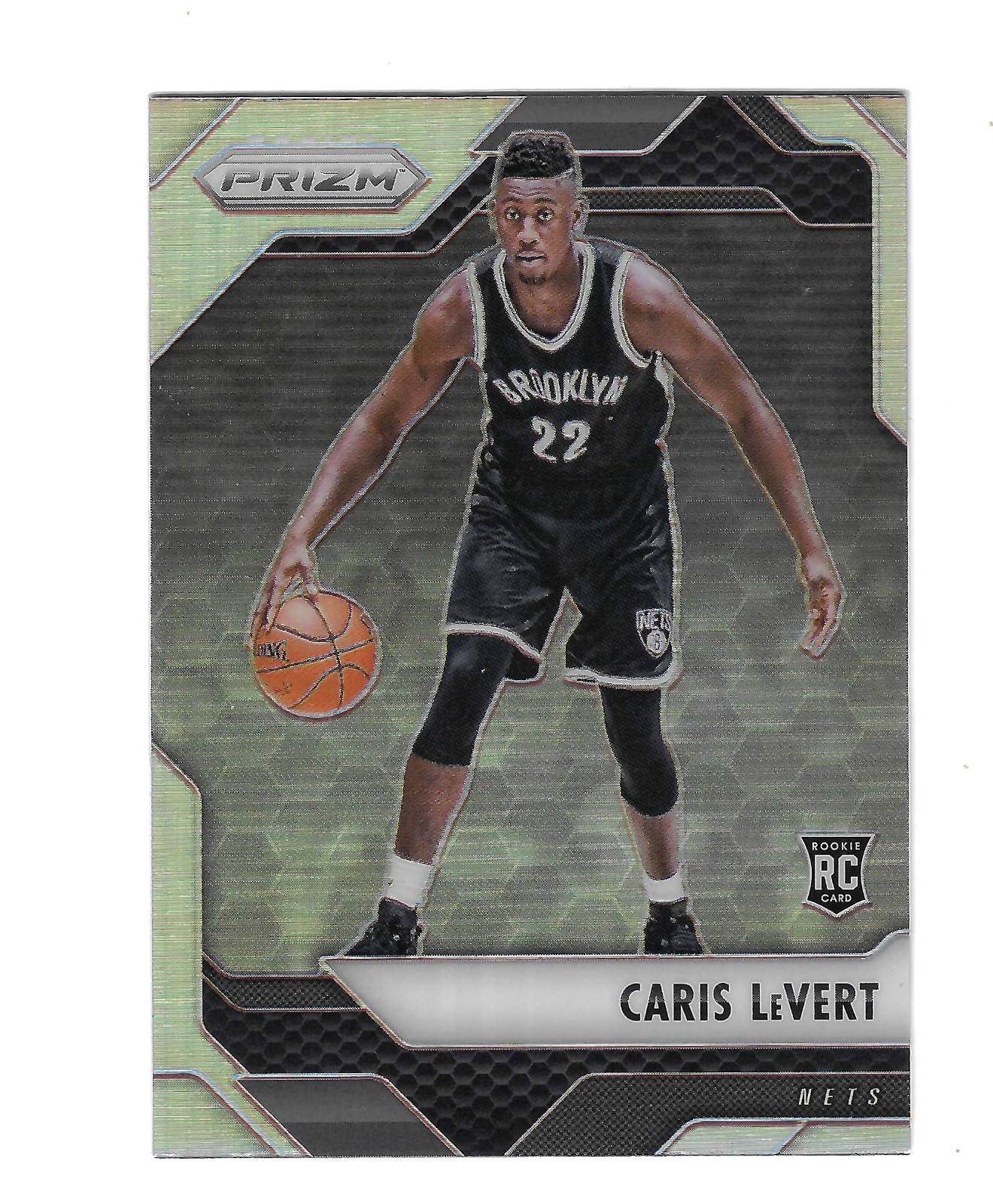 CARIS LEVERT 2016-17 PANINI PRIZM PRIZMS SILVER ROOKIE #165 $25.00 MICHIGAN MINT