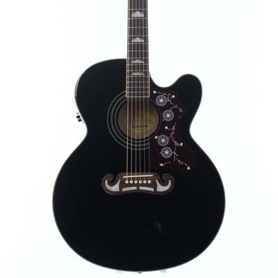 Epiphone EJ-200SCE Ebony