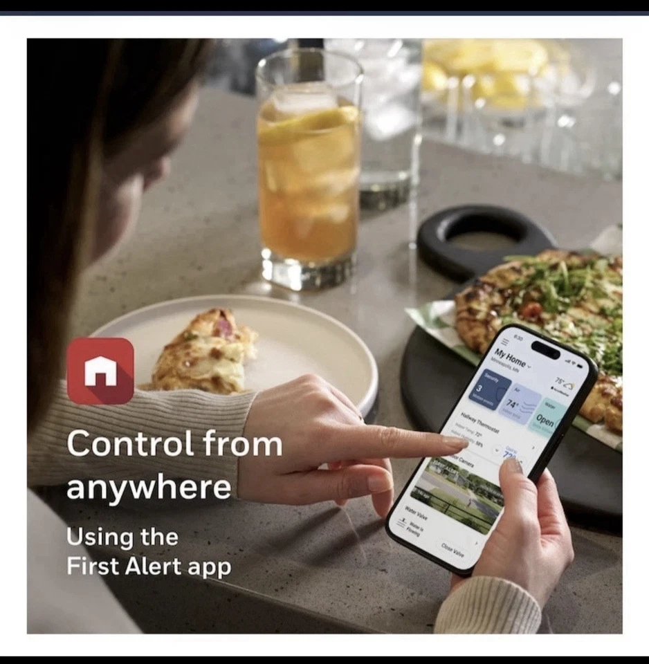 Termostato Inteligente Honeywell X8S Modelo X8VMC8B Negro NUEVO Foto 3 de 4