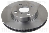 2X Bremsscheibe NK 2045134 FüR Toyota Aston Cygnet IQ KGJ10_ KGJ10R NGJ10_
