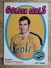 1971-72 O-Pee-Chee #17 Gary Croteau LOW GRADE