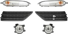 Halogen Fog Lights Pair for Pilot 2016 2017 2018 Includes Cover Turn Signal