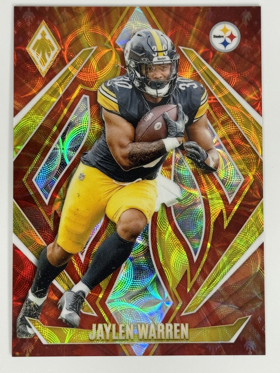 Jaylen Warren 2024 Panini Phoenix Fireburst/350 #77 (# 181/350) | eBay