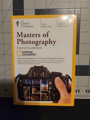 The Great Courses Masters Of Photography  DVD And Course book