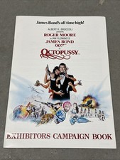 "OCTOPUSSY" Original 1983 Movie Exhibitors Campaign Book JAMES BOND 007