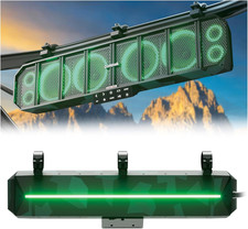 25" 8-Speaker UTV Sound Bar with Bluetooth, Waterproof ATV Soundbar