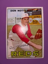 1967 Topps #269 Reds Don Nottebart Baseball Card VG-EX