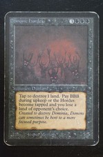 Magic MTG Demonic Hordes EN DM Alpha Edition
