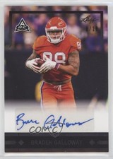 2021 Leaf Memories 1991 Base Black Spectrum /10 Braden Galloway Auto im0