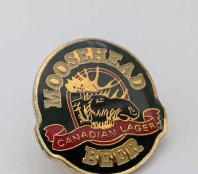 Moosehead Beer Canadian Lager Lapel Pin
